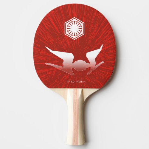 First Order Kylo Ren TIE Silencer Graphic Ping Pong Paddle