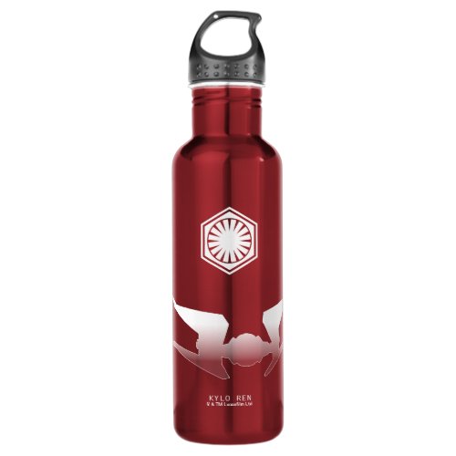 First Order Kylo Ren TIE Silencer Graphic Stainless Steel Water Bottle
