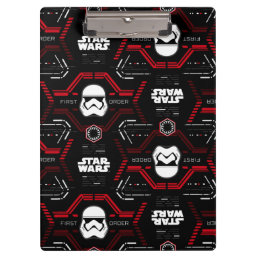 First Order Stormtrooper Pattern Clipboard