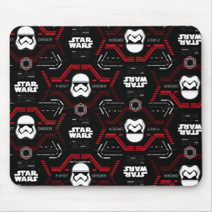 First Order Stormtrooper Pattern Mouse Pad