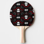 First Order Stormtrooper Pattern Ping Pong Paddle
