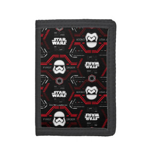 First Order Stormtrooper Pattern Tri-fold Wallet