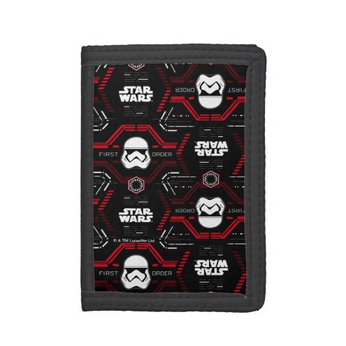 First Order Stormtrooper Pattern Trifold Wallet