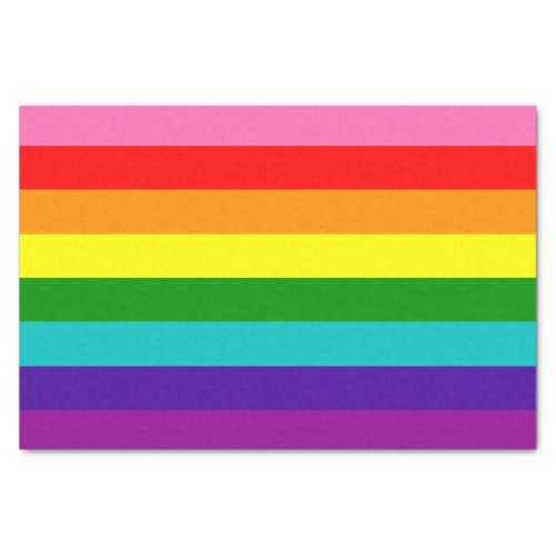 First Original 8_Stripe Gay Pride Rainbow Flag Tissue Paper