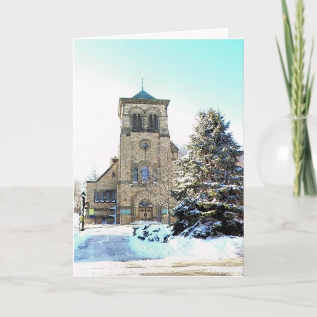 First Parish Church in Plymouth, MA Holiday Card (Front)