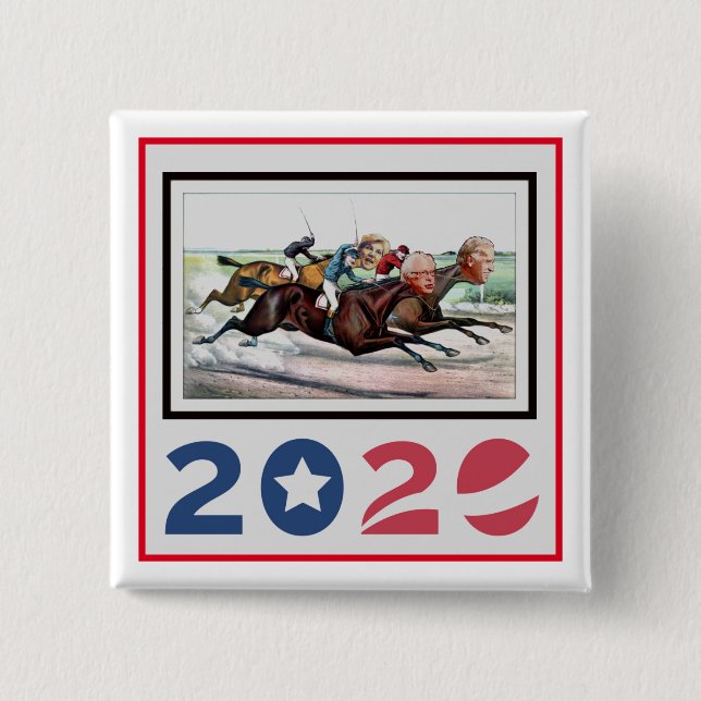 First Past the Post 2020 Button (Front)