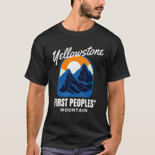 First Peoples Mountain Yellowstone National Park M T-Shirt