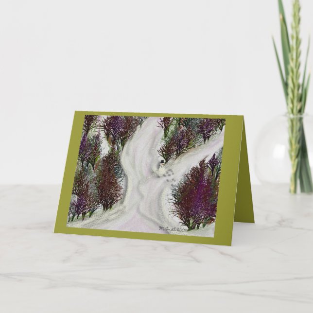 FIRST POWDER HOLIDAY CARD (Front)