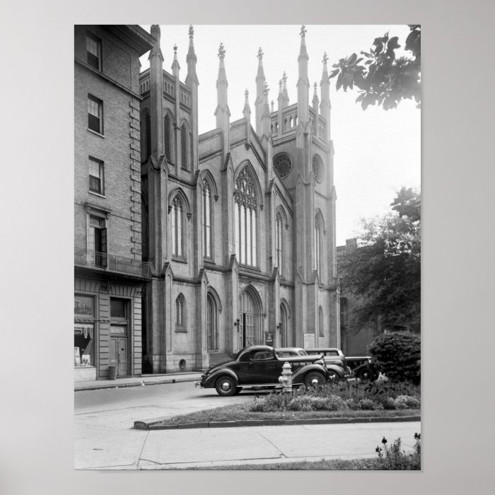 First Presbyterian Church, New Orleans, 1938 Print