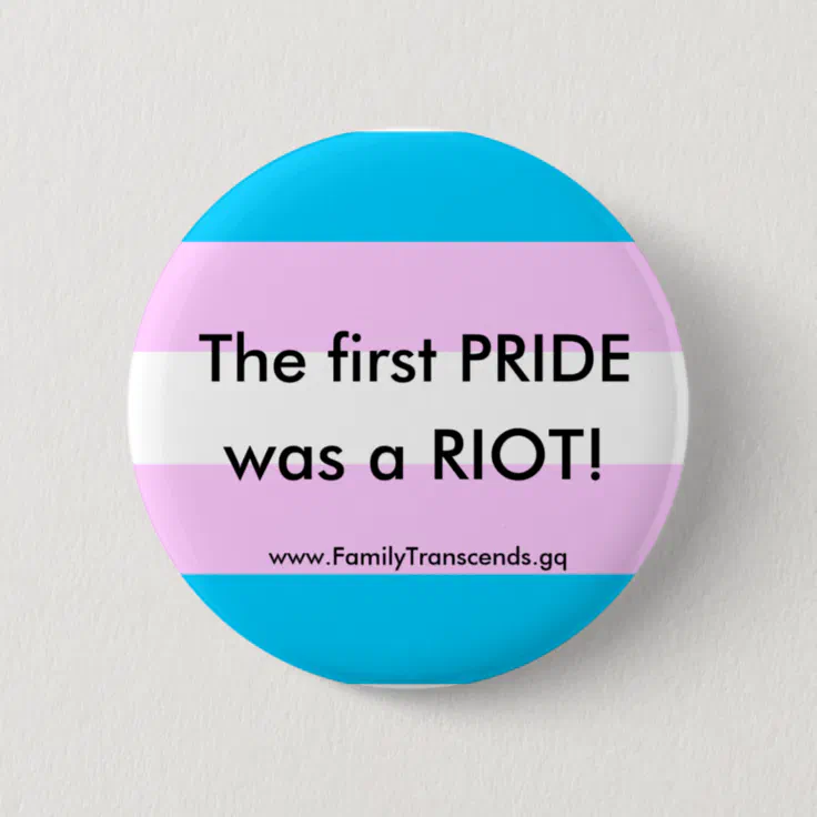 First Pride Riot Buttons Zazzle