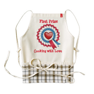 First Prize -Cooking with Love - apron