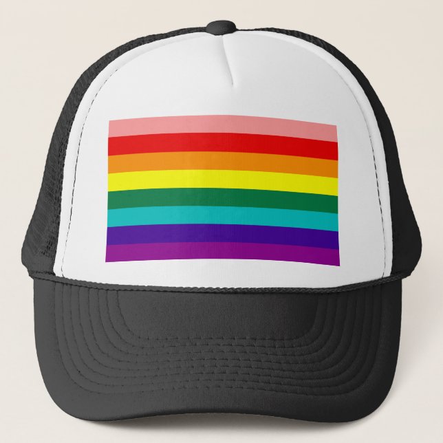 First Rainbow Gay Pride Flag Hat (Front)