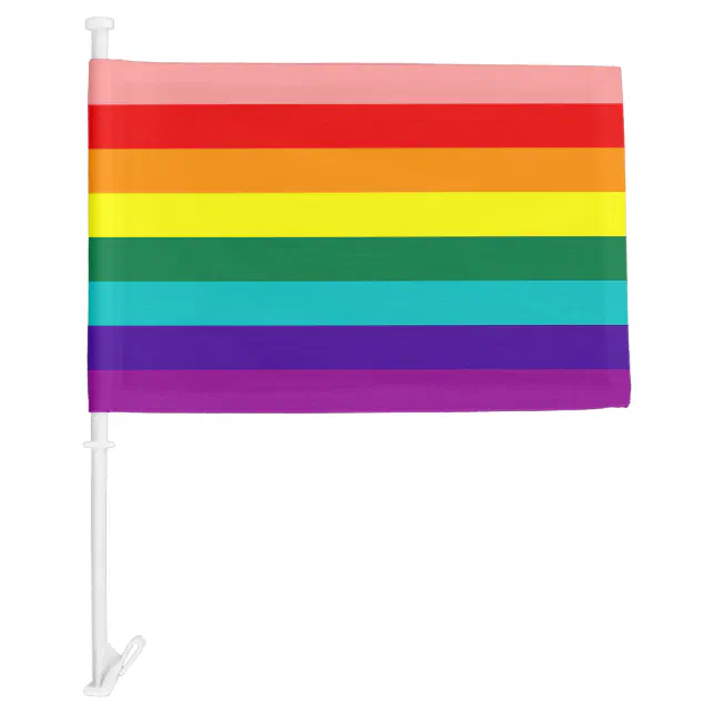 First Rainbow Pride Flag | Zazzle