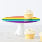 First Rainbow Pride Flag Cake Stand (In Situ)