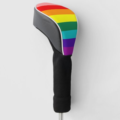 First Rainbow Pride Flag Golf Head Cover