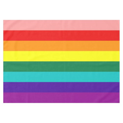 First Rainbow Pride Flag Tablecloth
