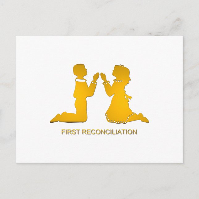First Reconciliation Postcard (Front)
