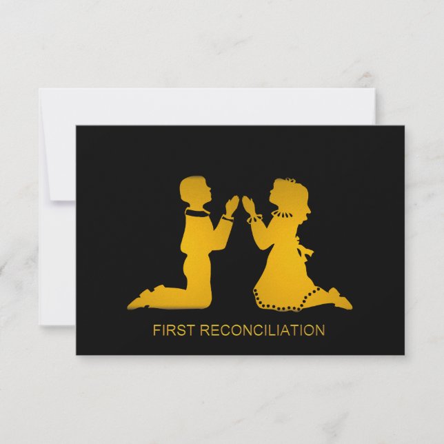 First Reconciliation RSVP Card (Front)