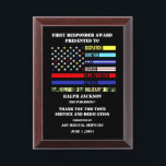 First Responder Award Plaque<br><div class="desc">First Responder Award Plaque</div>