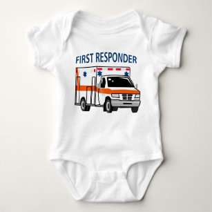 First Responder Baby Bodysuit