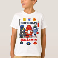First Responder Birthday Boy emergency