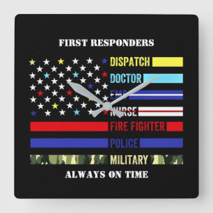 First Responder Clock