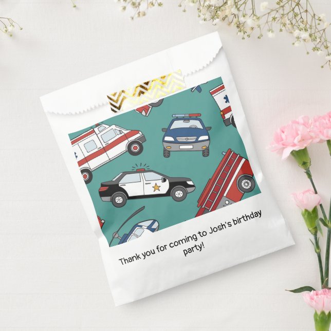 First Responder Favor Bag (Sealed)