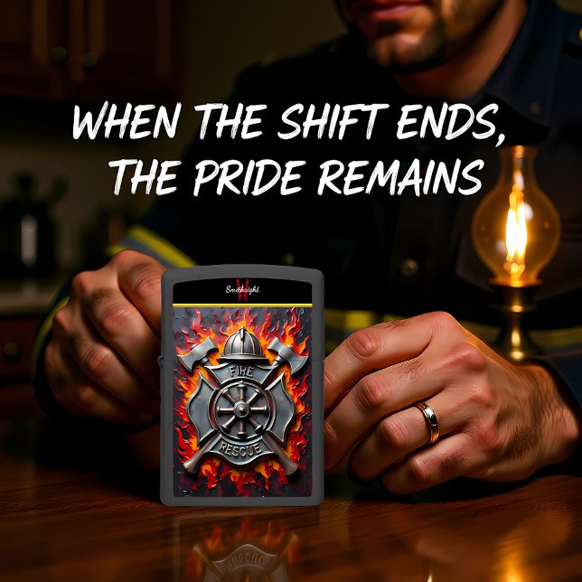 First Responder / Fire Department / Personalized Zippo Lighter (Creator Uploaded)