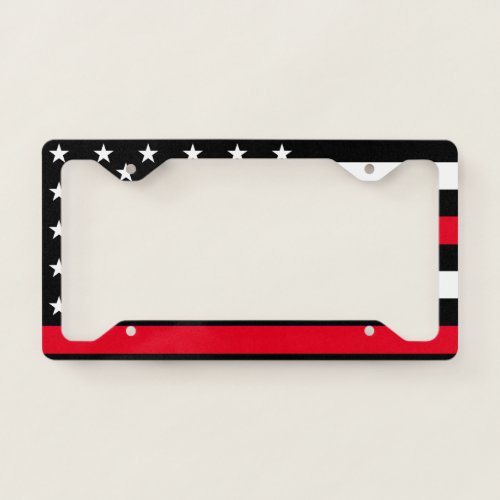 First Responder  Fire License Plate Frame