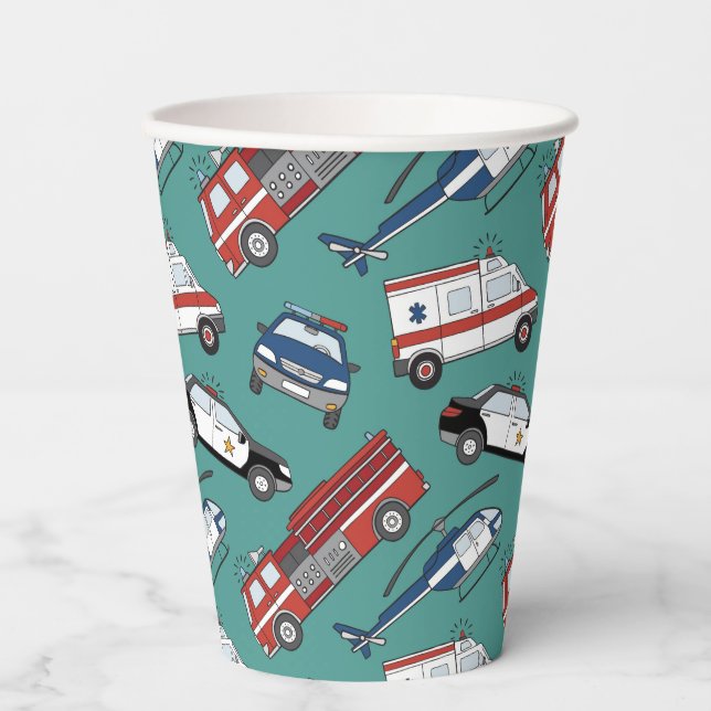 First Responder Paper Cups (Front)