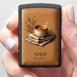 First Responder Star Nurse Caduceus Gift Zippo Lighter