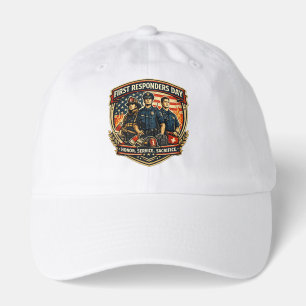 First Responders Day Honor Service Sacrifice Vinta Hat