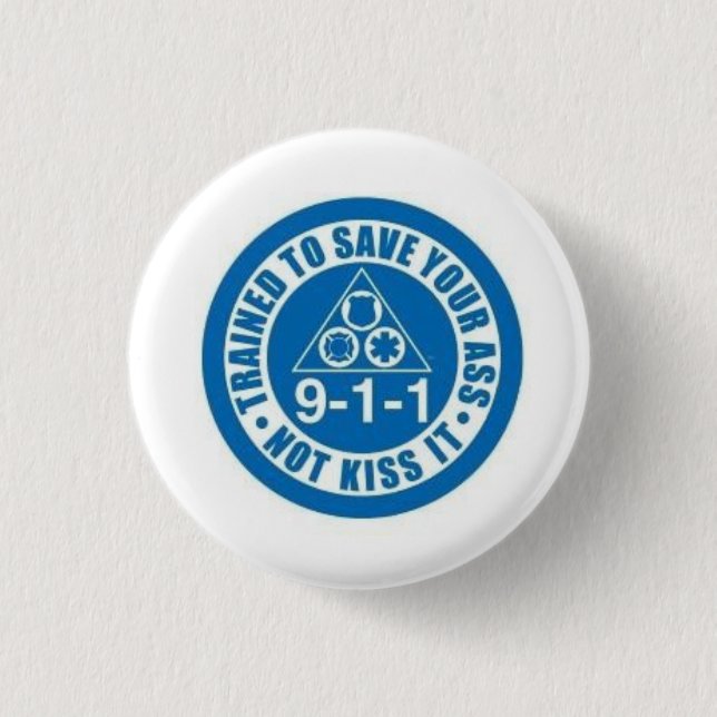 First Responders Pinback Button (Front)