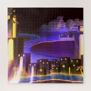 "First Revelation" - cryptic mysterious art Jigsaw Puzzle