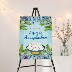 First Rice weaning sign & Annaprashan welcome sign