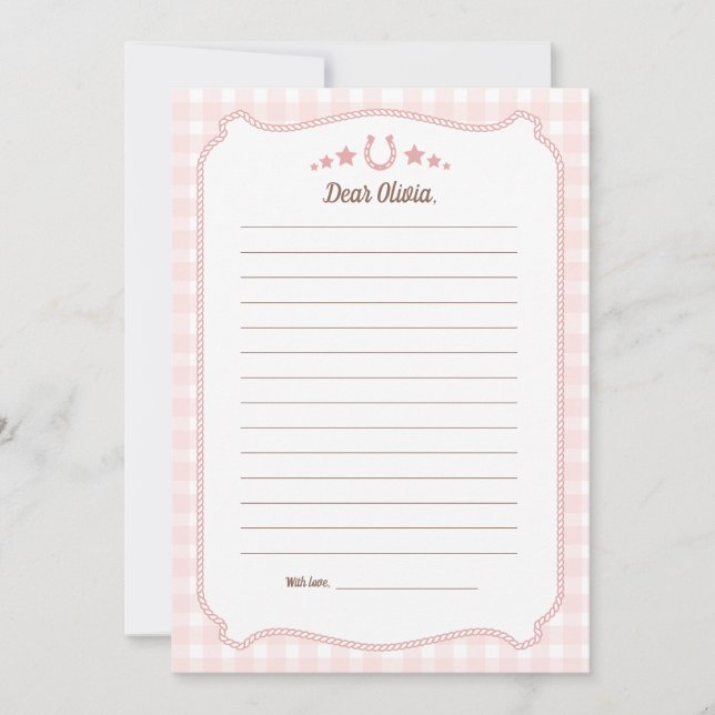 First Rodeo 1st Birthday Time Capsule Cards (Front)