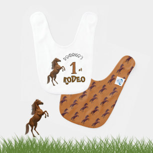 First Rodeo Baby Bib
