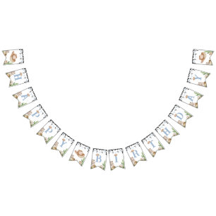 First Rodeo Birthday Bunting Banner Decor