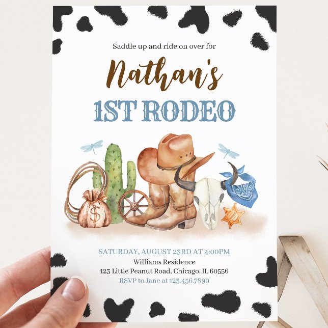 First Rodeo Birthday Invitation (Creator Uploaded)