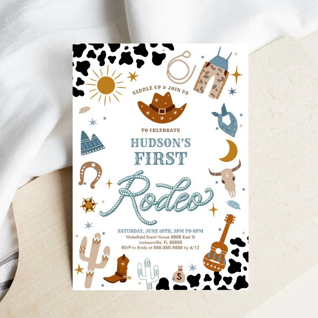 First Rodeo Birthday Invitation (Creator Uploaded)