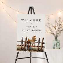 First Rodeo Birthday Welcome