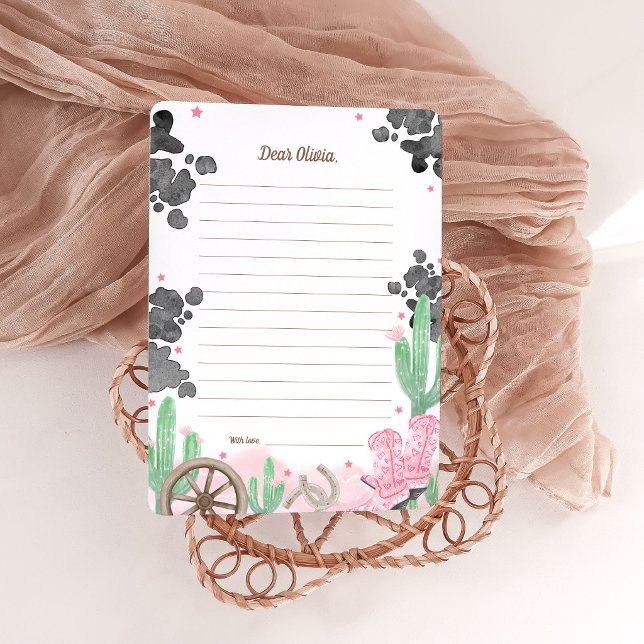 First Rodeo Boho Wild West Time Capsule Cards (Creator Uploaded)