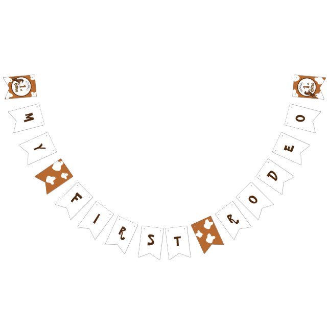 First Rodeo Bunting Flags (All)