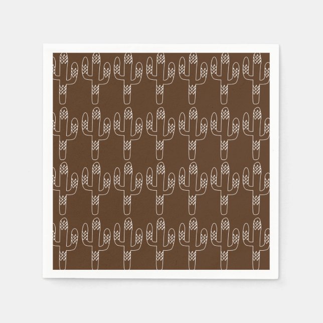 First Rodeo Cowboy Birthday Party  Napkins (Front)