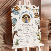 First Rodeo cowboy gender neutral photo Milestone