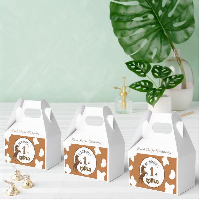 First Rodeo Favor Boxes (Multiple)