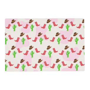 First Rodeo Girl 1st Birthday Placemat