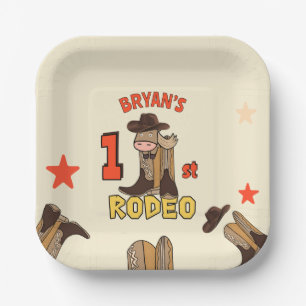 First Rodeo Paper Plates