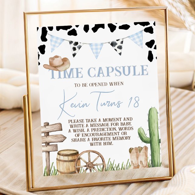 First Rodeo Time Capsule Sign (Creator Uploaded)
