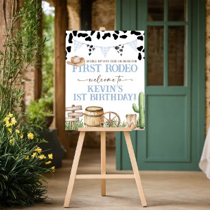 First Rodeo Welcome Sign